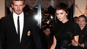 Victoria ir Davidas Beckhamai