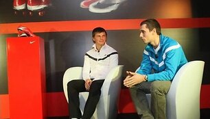 Andrejus Ar&scaron;avinas ir Andrejus Borzakovskis