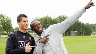 U.Boltas ir C.Ronaldo