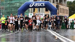 2008 metų Vilniaus maratono startas