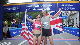 Britas Andy Baddeley ir amerikietė Shannon Rowbury.