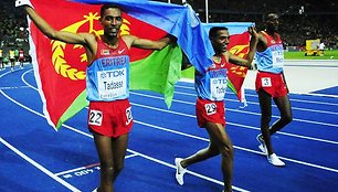 Zersenay Tadese (viduryje)