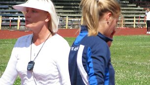 Palmira Žukienė ir Karina Vnukova