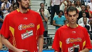 Pau Gasolis ir Jose manuelis Calderonas