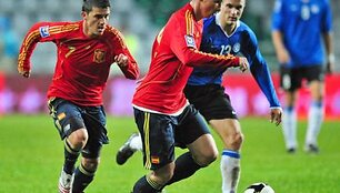 Po pergalės prie&scaron; Estiją Ispanija sieks savo &scaron;alies rekordo...