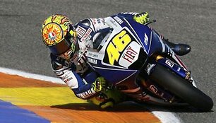 Valentino Rossi bando save ir ralio trasose