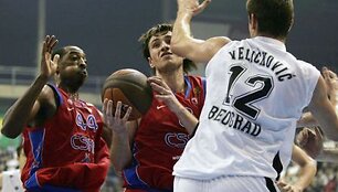 Eurolygos čempionams Belgrade pasisekė ir jie i&scaron;ne&scaron;ė sveiką kailį.