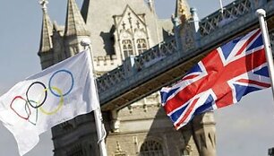 Londono olimpiados organizatoriai taupo