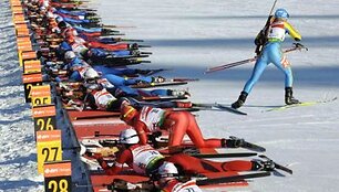 Biatlone pasitaiko visko...