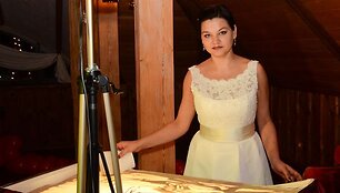  Smėlio menininkė Jurgita Minderytė 