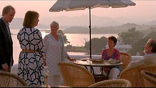 Filmas &bdquo;Geriausias egzoti&scaron;kas &bdquo;Marigold&ldquo; vie&scaron;butis&ldquo;