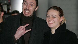Marius Berenis su buvusia drauge Ieva Urbonaite