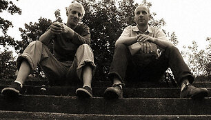 &bdquo;Happyendless&ldquo; grupės nariai Marius Narbutis ir Saulius Prūsaitis