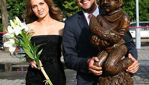 Į Viktoro Uspaskicho jubiliejų susirinko &scaron;imtai svečių.