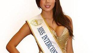 Konkurso &bdquo;Miss Intercontinental&ldquo; pernai metų laimėtoja Christina Camargo