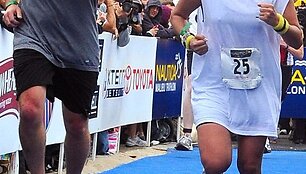 Jennifer Lopez dalyvauja labdaringame triatlone Malibu
