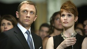 Aktoriai Danielis Craigas ir Gemma Arterton