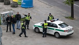 Policija patikrino gėjų eitynių prie&scaron;ininkus