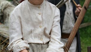 Filmo &bdquo;Tadas Blinda. Pradžia&ldquo; filmavimo akimirka