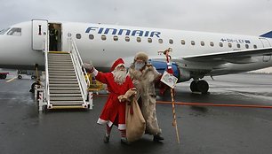 Kalėdų Senelis atvyko iš Laplandijos