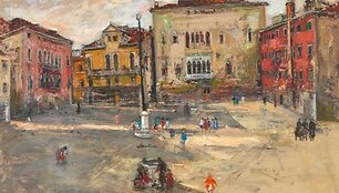 Arbit Blatas. Campo Bandiera e Moro. Drobė, aliejus. Lietuvos dailės muziejus