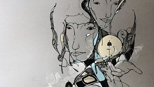 D.Thouw graffiti kūrinys