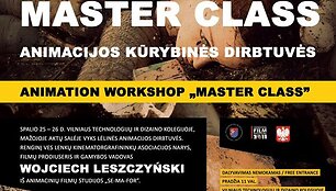 Lėlinės animacijos dirbtuvės &bdquo;Master Class&ldquo;