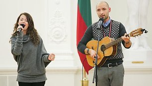 Erica Jennings ir Jurgis Didžiulis