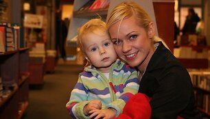 Ingrida Martinkėnaitė su dukra Marija