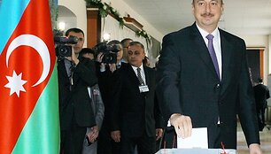 Azerbaidžano prezidento rinkimai buvo nedemokrati&scaron;ki.