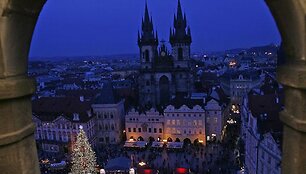 Kalėdinė mugė Prahos senamiestyje
