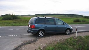 Vokietijoje vogtas „VW Sharan“