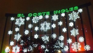 &bdquo;El corte ingles&ldquo; &scaron;ventiniai papuo&scaron;imai Saragosoje (Ispanija)