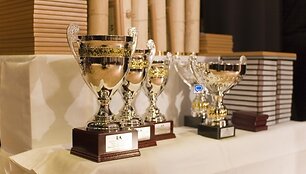 Pagerbti 2011 metų geriausieji studentai sportininkai.
