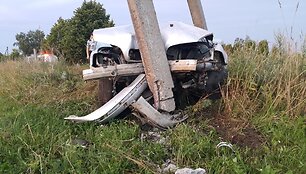 Avarija &Scaron;ilutės rajone