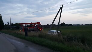 Avarija &Scaron;ilutės rajone