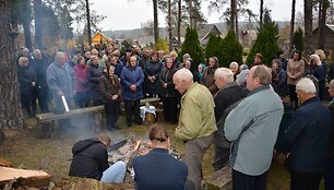 Vėlinių laužai Margionyse