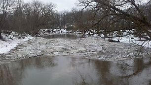 Akmenos upė Kuturių kaime, Šilalės rajone