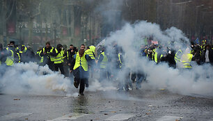 Protestas Paryžiuje