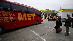 Bulgarijoje buvo užgrobtas autobusas.