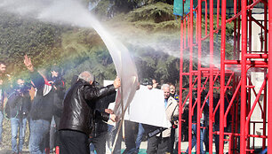 Susirėmimai Albanijoje