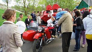 &Scaron;iauliuose paminėta ugniagesių globėjo &scaron;v. Florijono diena. 