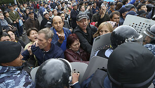 Per rinkimus Kazachstane &ndash; protestai 