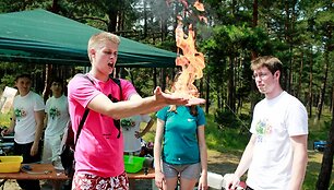 KTU studentai drebino Palangą 