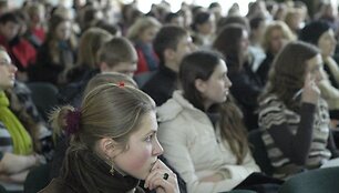 Nemokamose konsultacijose abiturientams &ndash; dalyvių antplūdis.