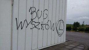 Įvykio vietoje.