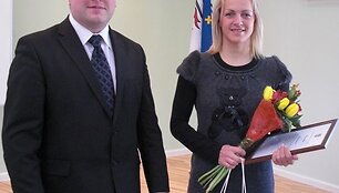 Simona Krupeckaitė ir Viktoras Trofimovas 