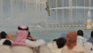 „Red Bull Air Race“ pasaulio čempionato lenktynių stebėtojai 