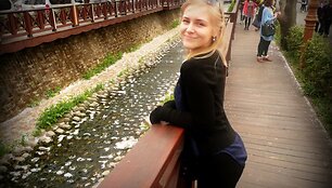 Lietuvė Jolita Pundzaitė Pietų Korėjoje 