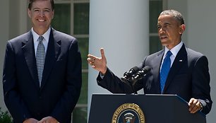 JAV prezidentas Barackas Obama į FTB vadovo postą paskyrė Jimą Comey. 